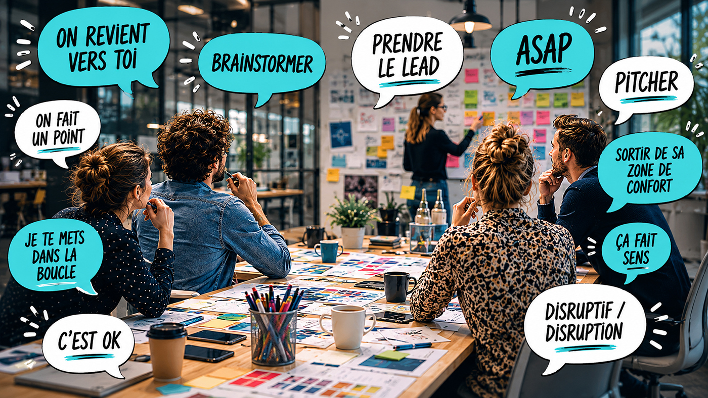 expressions dans la communication marketing publicite